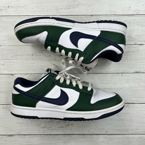 Nike Dunk Low Mens Size 10 ‘Fir Midnight Navy’ Shoes [FV6911-300] - Picture 1 of 12